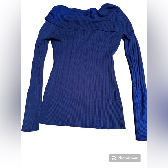 Cowlneck lightweight sweater sizeL - Picture 4 of 4